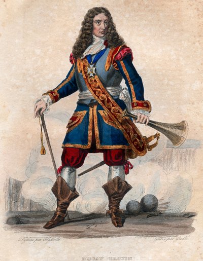 Portrait of Rene Duguay Trouin (Rene Trouin du Gue called) (1673-1736), French corsair by French School